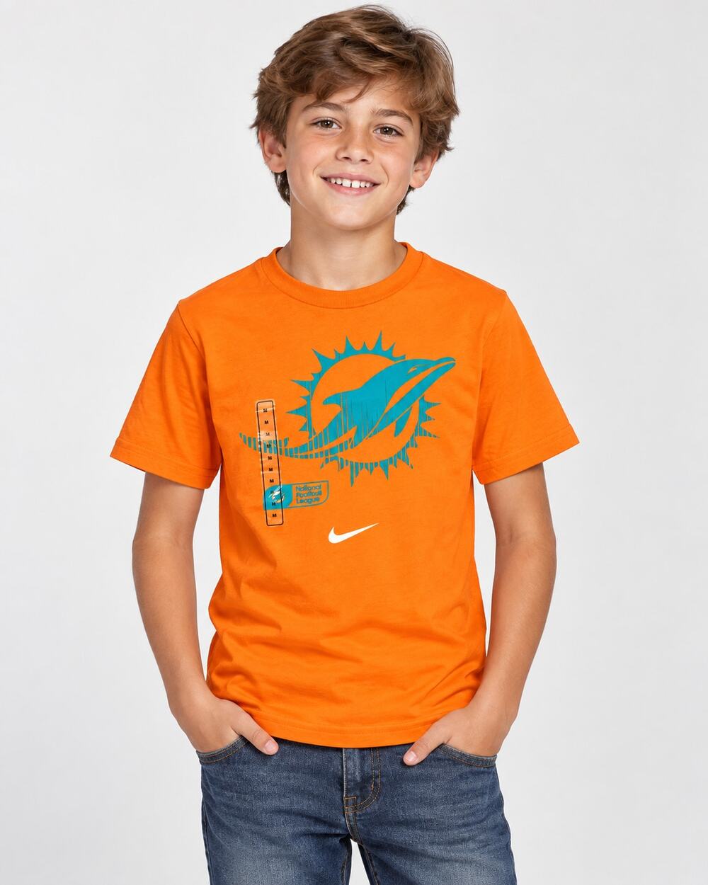 Nike Miami Dolphins Youth Graphic T-Shirt — Size M 10/12